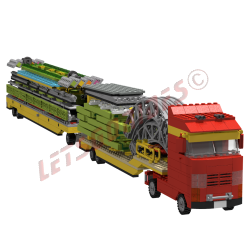 Instruções de construção Caterpillar (Rollercoaster)