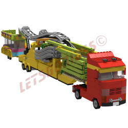 Instruções de construção Caterpillar (Rollercoaster)
