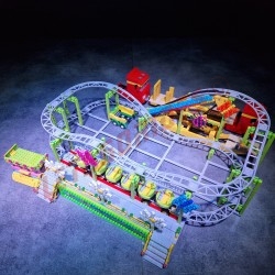 Caterpillar - Attraction Foraine en briques LEGO®