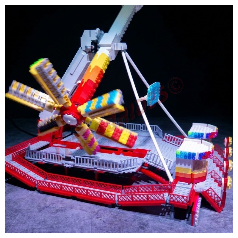 Star Shape – Motorisiertes LEGO® Jahrmarkt-Fahrgeschäft