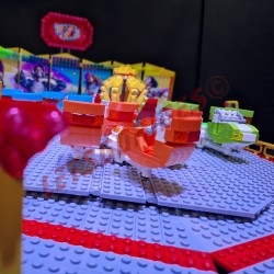 Break Dance - Atracción de feria con ladrillos LEGO®