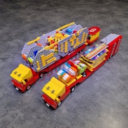 Break Dance - Atracción de feria con ladrillos LEGO®
