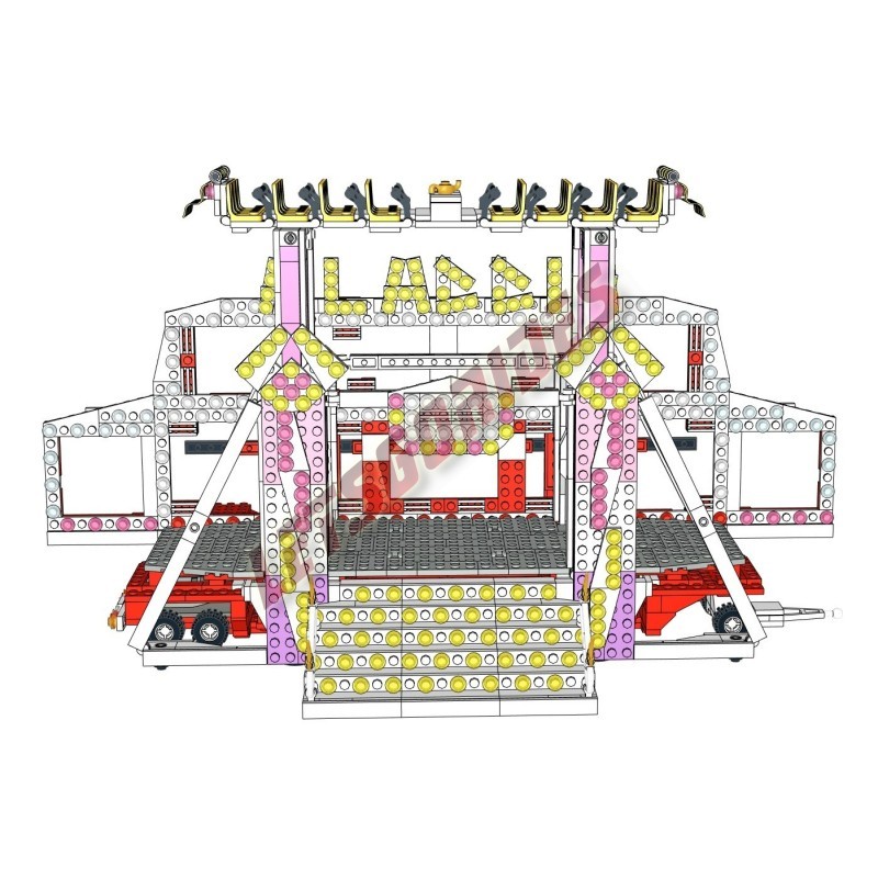- Aladdin (Instructions de montage), Ces instructions de montage permettent d'assembler une reproduction de l'attraction forain - Aladdin (Instructions de montage), Ces instructions de montage permettent d'assembler une reproduction de l'attraction forain