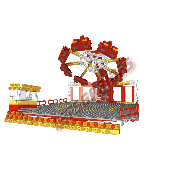 - SuperStar (Instructions de montage), Ces instructions de montage permettent d'assembler une reproduction de l'attraction fora - SuperStar (Instructions de montage), Ces instructions de montage permettent d'assembler une reproduction de l'attraction fora