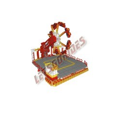  - SuperStar (Instructions de montage), Ces instructions de montage permettent d'assembler une reproduction de l'attraction fora