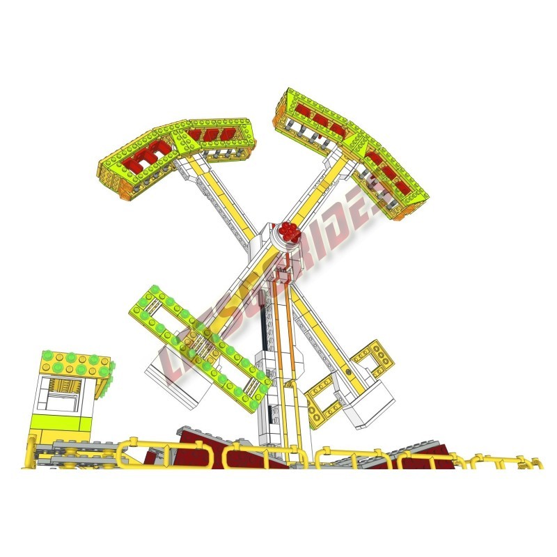 - Kamikaze (Instructions de montage), Ces instructions de montage permettent d'assembler une reproduction de l'attraction forai - Kamikaze (Instructions de montage), Ces instructions de montage permettent d'assembler une reproduction de l'attraction forai