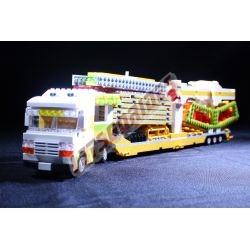  - Kamikaze, Reproduction motorisée de l'attraction foraine "Kamikaze" en Lego.
Transportable sur une remorque.
