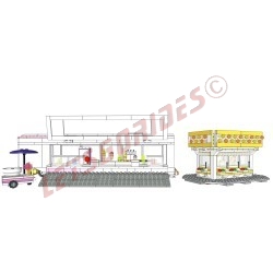 LetsGoRides - Candy Store (Instructions), 
These assembly instructions allow you to assemble a reproduction of the fairground a
