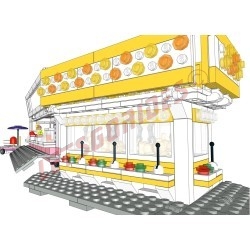 LetsGoRides - Candy Store (Instructions), 
These assembly instructions allow you to assemble a reproduction of the fairground a