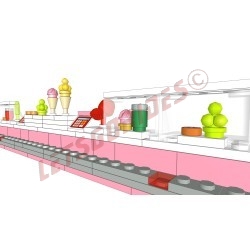 LetsGoRides - Candy Store (Instructions), 
These assembly instructions allow you to assemble a reproduction of the fairground a