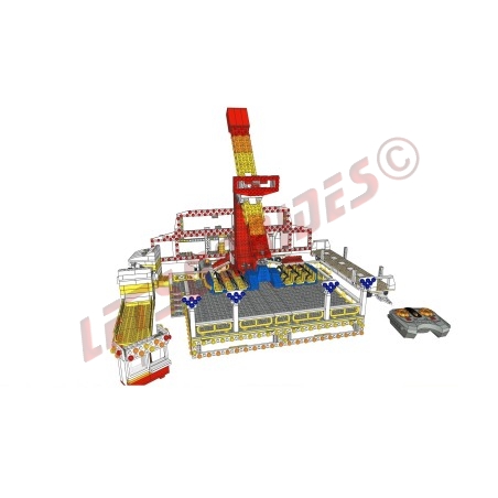 LetsGoRides - Inferno (Instructions), 
These assembly instructions allow you to assemble a reproduction of the fairground attra